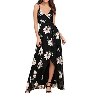 Blooming Jelly wrap floral dress